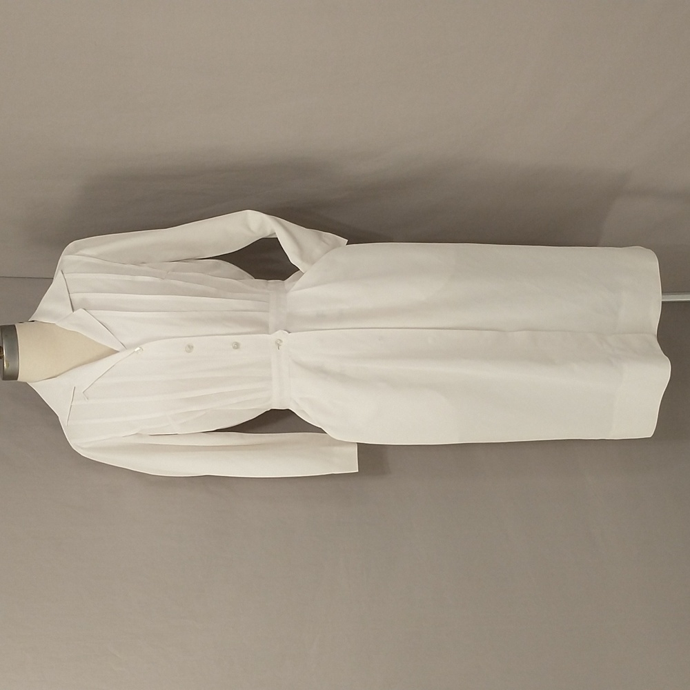 Vintage Nurse's Dress White Classic Old 50s 60s 70s Uniform